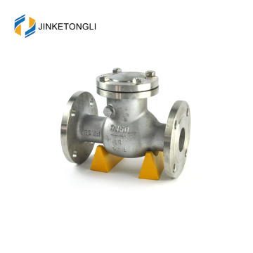 JKTLPC014 vertical flapper stainless steel non return 3 inch check valve